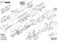 Bosch 0 602 212 005 ---- Hf Straight Grinder Spare Parts